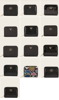 Wallet Fashion Combination Bags Card Holder Manufacturers Specializing in the Production of Small Zipper Bag Wholesale Cross-Border E-Commerce Suppliers.
