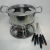 Stainless Steel Chocolate Pot Heating Melting Pot Kitchen Household Butter Cheese Water-Proof Melting Bowl Baking Tool