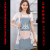 Kitchen Household Apron Waterproof and Oil-Proof Women's Cute Fashion Korean Apron Men's Work Clothes Custom Lettering 172