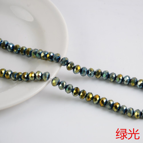 new high-grade scattered beads hollow bead 8# flat beads wholesale bead glass in stock by strip