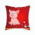 Cartoon Piggy Digital Printing Pillow Case Sofa Living Room Cushion Car Backrest Factory Direct Sales Large Cong