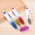 Factory Direct Sales Color Transparent Cover Plastic Handle Safety Yarn Scissors Fish Wire Scissors