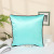 New Ins Nordic Cushion Plain Solid Color Thickened Imitation Silk Pillow Case Bedside Sofa Pillow Case Wholesale