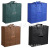 Factory Direct Sales Large Bag Packing Bag Moving Bag Clothes Quilt Non-Woven Tote Bag 150G 40*45*18