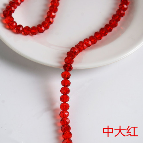 crystal beads hollow bead 10# flat beads whole string wholesale ornament accessories