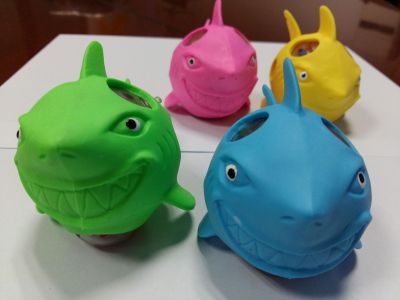 Creative Novelty Vent Shark Ball Squeeze Toys Squeezing Toy Decompression Trick Toy Grape Ball Factory Direct Sales