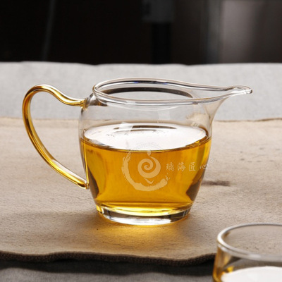 Heat-Resistant Glass Fair Cup Tea Pot Borosilicate Non-Cracking Glass Water Cup Teaware Tea House Tea House Gift