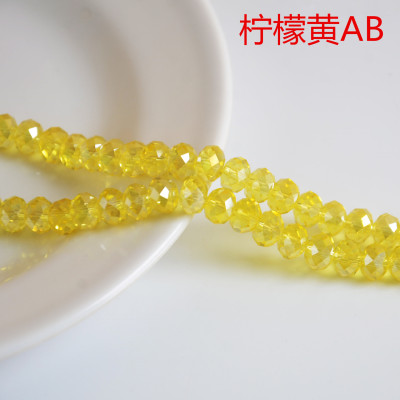 Jewelry Accessories Crystal Loose Beads Flat Beads Wheel Beads 8# about 70 Pieces Wholesale Bracelet