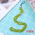 Stall Hot Crystal Flat Beads Lanyard Work Permit Hanging Chain Hanging Card with Mobile Phone Chain Hanging Neck Supplies for Night Market Wholesale