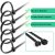 Cable Zipper Cable Tie 6 Inch Self-Locking Nylon Plastic Cable Tie 100 Pounds Tensile Strength Suitable for Wire Finishing