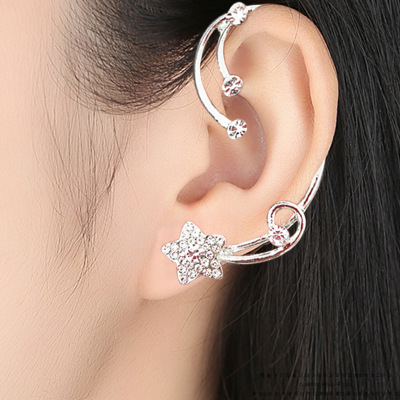E-Commerce Supply New Korean Fashion Trend Star Ear Studs Earrings Wholesale