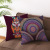 Gm026 Mandala Printed Square Pillow Cover Peach Skin Fabric Cushion Cover Amazon Hot Household Supplies