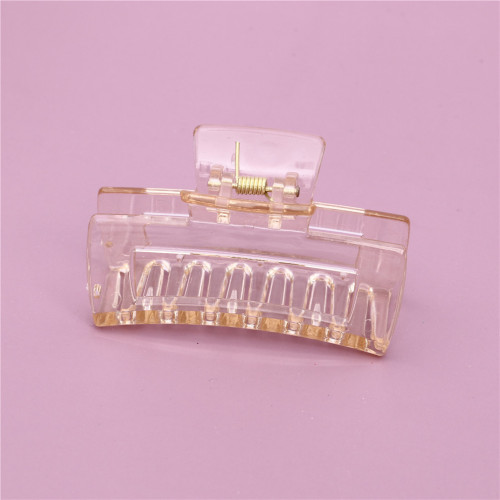 stylish hair accessories plastic grab clip back head barrettes large temperament shark clip bath side clip elegant hair accessories