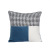 Modern Simple Sofa Bedroom Throw Pillowcase Stitching Plaid Office Siesta Pillow without Core Bolster Factory Wholesale