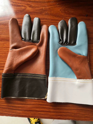 Labor Protection Township Gloves Furniture Leather Gloves 10-Inch 14-Inch