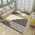 Cross-Border Wholesale Living Room Coffee Table Nordic Geometry Simple Rug Wholesale Geometric Figure 3D Printing Carpet Floor Mat