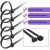 Multifunctional Cable Tie Black 4Inch Self-Locking Nylon Plastic Belt 100 Pounds Tensile Strength Suitable for Wire Finishing