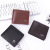 Men's Wallet Pu Short Chic Wallet with Driver Package Casual Horizontal Youth Wallet Multi-Function Card Wholesale