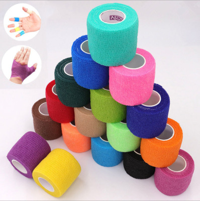 Outdoor Sports Bandage Sports Function Non-Woven Bandage Sports Fitness Self-Adhesive Bandage Fitness Sports Bandage