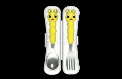 Children Stainless Steel Spoon Kit