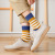 Men's Terry-Loop Hosiery Fleece Thickened Striped Mid-Calf Length Socks Autumn and Winter Warm Socks Men's Japanese Style Simple Cotton Socks Towel Socks