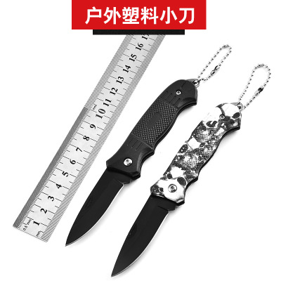 Factory Direct Sales Outdoor Carry-Knife Outdoor Survival Folding Knife Self-Defense Mini Saber Stainless Steel Outdoor Knife