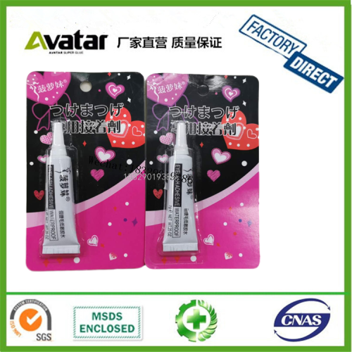 Japanese Russian Korean Mini Tru Eye sh Glue Environmental Protection Non-Toxic Eyesh Glue Eye sh Glue