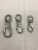 Stainless Steel Universal Hook Stainless Steel Pulley Stainless Steel 8-Word Buckle Factory Direct Sales