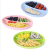 One-Piece Silicone Compartment Placemat for Infants Drop Proof Suction Cup Dinner Plate Children Compartment Complementary Food Sucker Silicone Dinning Bowl