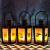 Halloween Plastic Portable Small Style Lamp Pumpkin Lamp Bar Party Desktop Atmosphere Props Led Glowing Night Lights
