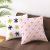 Gm015ins Nordic Style Golden Geometric Printing Sofa Pillow Cases Cushion Cover Customized Popular Square Pillow