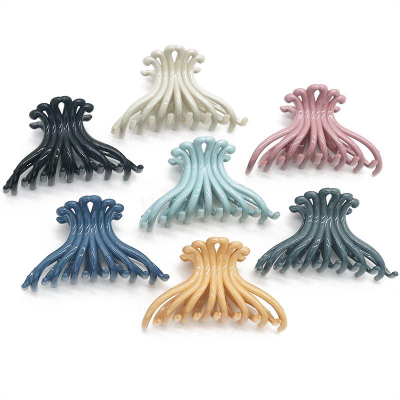 Drop-Resistant Hairpin Shower Updo Headdress Simple All-Match Back Head Ponytail Hairpin Ornament for Women