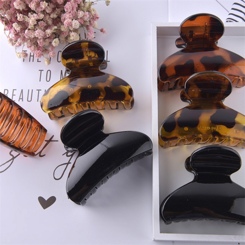 Drop-Resistant Hairpin Bath Hair Updo Headdress Simple All-Match Back Head Ponytail Hairpin Clip Headdress Accessories Female 