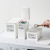 Home Sundries Storage Box Plastic Box with Lid Classification Induction Box Desk Washing Powder Sugar Sundries Fragmentary Box