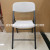 Export Plastic Chair Outdoor Wedding Hollow Blow Molding Chair Training Chair Shopping Mall Activity Folding Chair