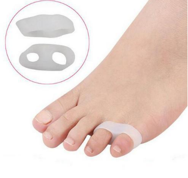 small hallux valgus overlapping toe separator double ring toe separator hallux valgus split toe pad small hallux valgus correction