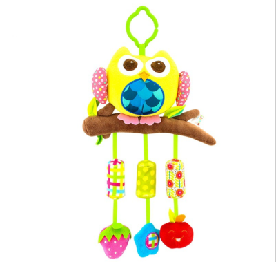 Cute Animal Wind Bell Baby Playing Tool 0-1 Years Old Crib Hanging Grasping Baby Bed Bell