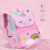 Children's Schoolbag New Unicorn Large Capacity Primary School Student Schoolbag Grade 1-3-6 3042