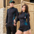 New Couple Split Diving Suit LongSleeved Trousers Surfing Suit Suit Sun Protection Zipper Swimsuit
