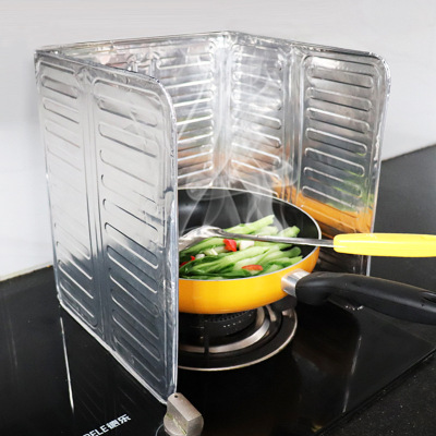 Kitchen Oil-Proof Stove Oil Baffle Creative Kitchen Utensils Cooking Insulation Splash-Proof Hot Baffle Oil-Proof Plate Wholesale