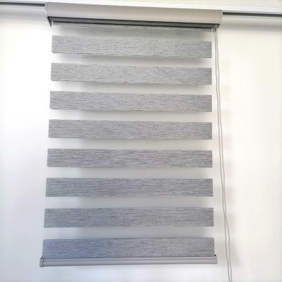 Direct Sale Curtain Soft Gauze Curtain Shading Curtain Day & Night Curtain Living Room Bathroom Blinds