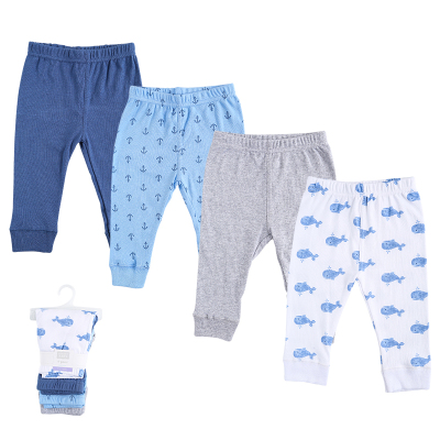 Long Johns Cotton Baby Autumn and Winter Mid Waist High Waist Pants Warm Pants Cotton Knitted Trousers Pajama Pants