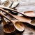Teak (Long-Handled Spoon Wooden Colander Nonstick Dedicated Spatula Acacia mu chan Wood Small Rice Spoon Strainer Spoon