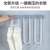 Multifunctional Wall-Mounted Folding Hanger Convenient Pressing Plastic Socks' Clip Large 24 Clip