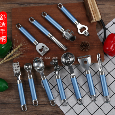 Kitchen Gadgets Multi-Function Spatula Pizza Knife Bottle Opener Peeler Ice Cream Spoon Small Miscellaneous Pieces
