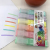 Macaron Light Highlighter Eye Protection Candy Color 6 Color 4 Color Set Fluorescent Mark Marker Hongya Stationery