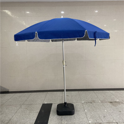 120cm Beach Umbrella 48-Inch Beach Umbrella Blue Sun Umbrella