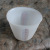 Large Silica Gel Measuring Cup 500ml Soft Milk Cup Visual Translucent with Scale Heat-Resistant Silica Gel Measuring Cup Baking Tool