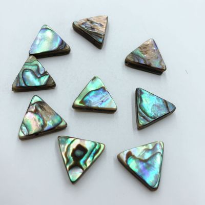Natural Abalone Shell Triangle Scattered Beads DIY Handmade Beaded Scattered Beads Shell Ornament Accessories Wholesale
