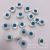 Shell White Shell Love Heart Fritillary Eyes White Shell Dripping Oil Double-Sided Devil Eye Ornament Accessories DIY